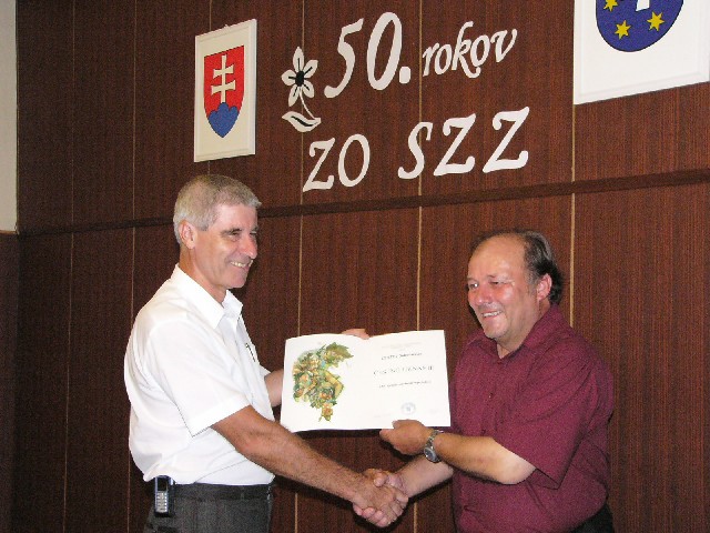 Fotogaléria 50. výročie založenia miestnej organizácie Slovenského zväzu záhradkárov (6) 50. výročie založenia miestnej organizácie Slovenského zväzu záhradkárov