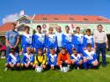 Žiacke futbalové družstvo v nových dresoch, ktoré sponzoroval p. Gabriele Pellicioni Žiacke futbalové družstvo v nových dresoch, ktoré sponzoroval p. Gabriele Pellicioni